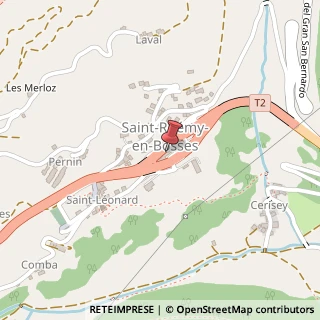 Mappa Via Castagnola, 22, 11010 Saint-Rhémy-en-Bosses, Aosta (Valle d'Aosta)