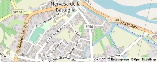 Mappa Nervesa della Battaglia