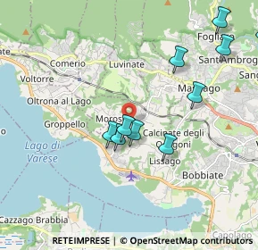 Mappa Via Rossini, 21020 Casciago VA, Italia (2.40917)