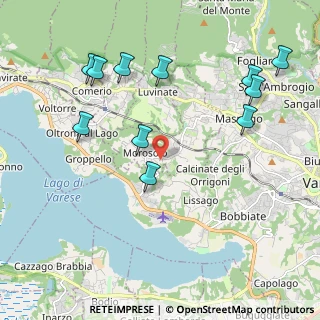 Mappa Via Rossini, 21020 Casciago VA, Italia (2.29)