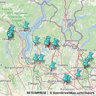Mappa Via Rossini, 21020 Casciago VA, Italia (20.336)