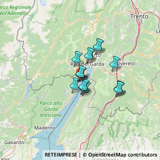 Mappa Via Sopino Alto, 25010 Limone Sul Garda BS, Italia (8.85563)