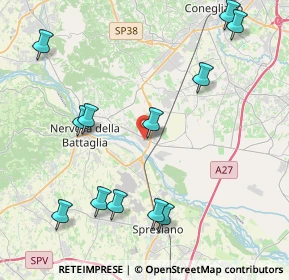 Mappa Via Pasubio, 31010 Ponte Della Priula TV, Italia (4.84583)