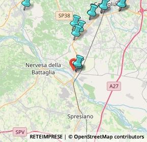 Mappa Via Pasubio, 31010 Ponte Della Priula TV, Italia (4.9925)