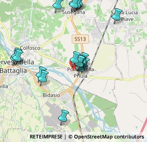 Mappa Via Pasubio, 31010 Ponte Della Priula TV, Italia (2.01)