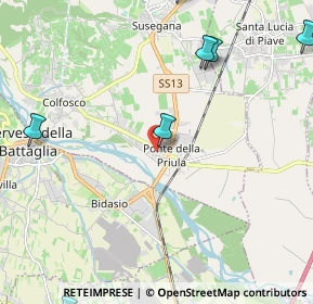 Mappa Via Pasubio, 31010 Ponte Della Priula TV, Italia (3.51)