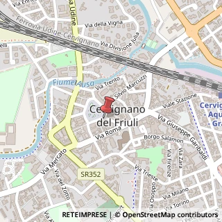 Mappa Piazza Indipendenza, 19, 33052 Cervignano del Friuli, Udine (Friuli-Venezia Giulia)