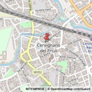 Mappa Via S. Marcuzzi, 6, 33052 Cervignano del Friuli, Udine (Friuli-Venezia Giulia)