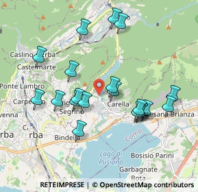 Mappa SS 42, 22030 Eupilio CO, Italia (1.8225)