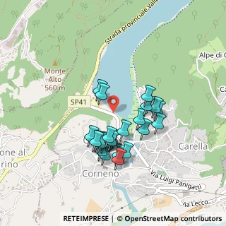 Mappa Strada Statale, 22030 Eupilio CO, Italia (0.38333)