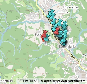 Mappa Via Lera, 24012 Val Brembilla BG, Italia (0.36667)