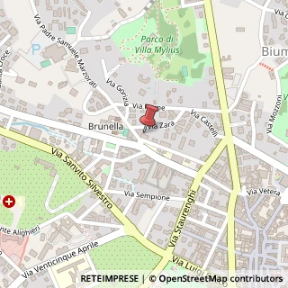 Mappa Via Giulio Cesare Procaccini, 24, 21100 Varese, Varese (Lombardia)