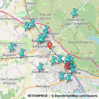 Mappa Via D'Annunzio Gabriele, 34077 Ronchi dei Legionari GO, Italia (2.1825)