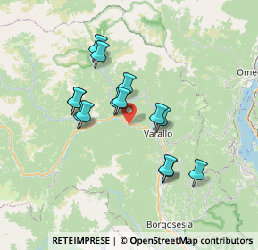 Mappa Località Balangera, 13019 Varallo VC, Italia (5.89214)