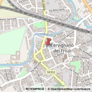 Mappa Via Nazario Sauro, 5, 33052 Cervignano del Friuli, Udine (Friuli-Venezia Giulia)