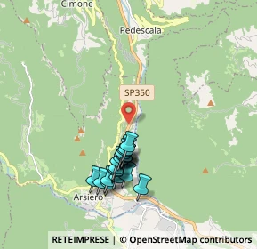 Mappa Via Camugara, 36011 Arsiero VI, Italia (1.7105)