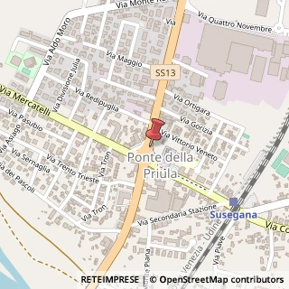 Mappa Via IV Novembre, 24, 31058 Susegana, Treviso (Veneto)