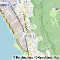 Mapa Lecco