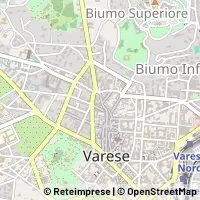 Kaart Varese