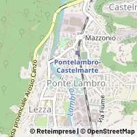 Mapa Ponte Lambro