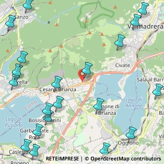 Mappa Via Provinciale, 23867 Suello LC, Italia (3.3715)