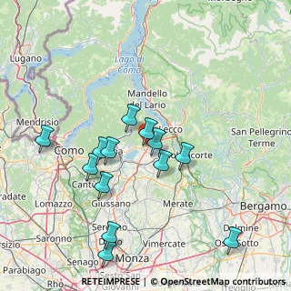 Mappa Via Provinciale, 23867 Suello LC, Italia (15.2)