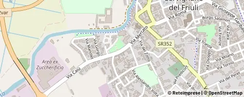 Mappa Cervignano del Friuli