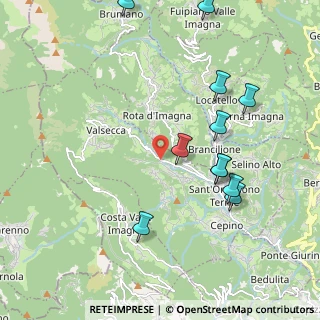 Mappa Viale Delle Fonti, 24038 Sant'Omobono Terme BG, Italia (2.22)