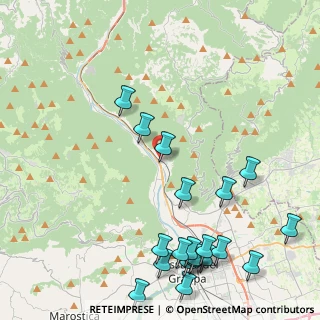 Mappa Via Villanova, 36020 Solagna VI, Italia (5.5075)