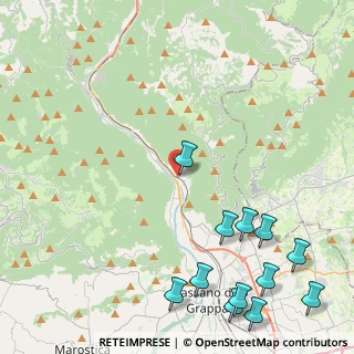 Mappa Via Villanova, 36020 Solagna VI, Italia (6.05583)