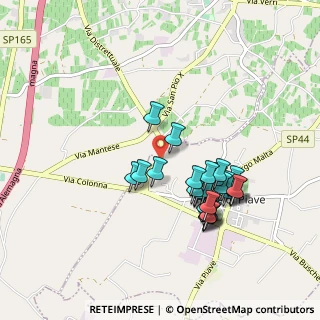 Mappa Via Distrettuale, 31028 Mareno di Piave TV, Italia (0.84444)