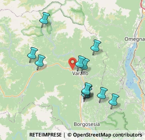 Mappa Frazione Scopelle, 13019 Varallo VC, Italia (7.05667)