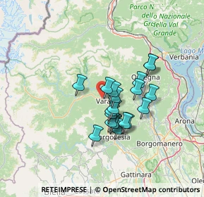 Mappa Frazione Scopelle, 13019 Varallo VC, Italia (10.13)