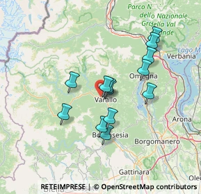 Mappa Frazione Scopelle, 13019 Varallo VC, Italia (11.66231)