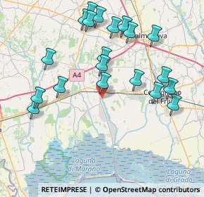 Mappa Villaggio Giuliano, 33058 San Giorgio di Nogaro UD, Italia (8.469)