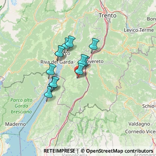 Mappa Via S. Rocco, 38060 Brentonico TN, Italia (10.37083)