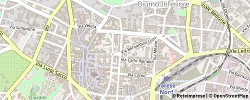 Mappa Varese