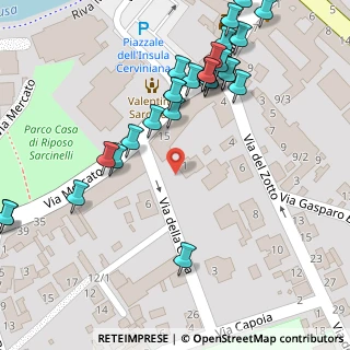 Mappa Via Mercato, 33052 Cervignano del Friuli UD, Italia (0.07778)