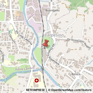 Mappa Via IV Novembre, 27, 22036 Brentonico, Trento (Trentino-Alto Adige)