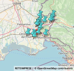 Mappa Via Alessandro Volta, 34070 Turriaco GO, Italia (9.03067)