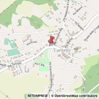 Mappa Via Turconi, 4, 21050 Cantello, Varese (Lombardia)