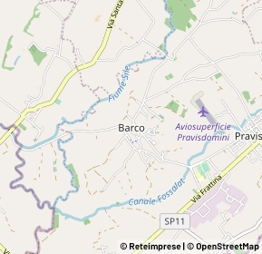 Mappa Via Dell'Argine, 33076 Pravisdomini PN, Italia (0.98846)