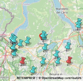 Mappa Via XXIV Maggio, 22037 Ponte Lambro CO, Italia (9.807)