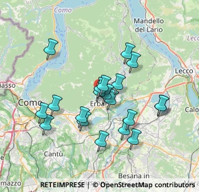 Mappa Via XXIV Maggio, 22037 Ponte Lambro CO, Italia (6.201)