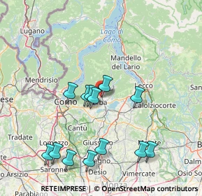 Mappa Via XXIV Maggio, 22037 Ponte Lambro CO, Italia (15.66385)