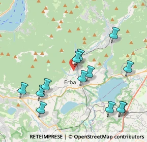 Mappa Via XXIV Maggio, 22037 Ponte Lambro CO, Italia (4.30462)