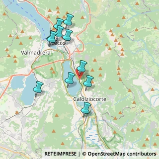 Mappa Via Gertrude, 23900 Lecco LC, Italia (3.81545)