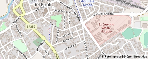 Mappa Cervignano del Friuli