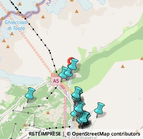 Mappa Via San Grato, 11013 Courmayeur AO, Italia (2.431)