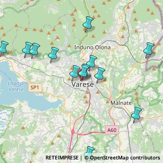 Mappa Via F. del, 21100 Varese VA, Italia (4.35)